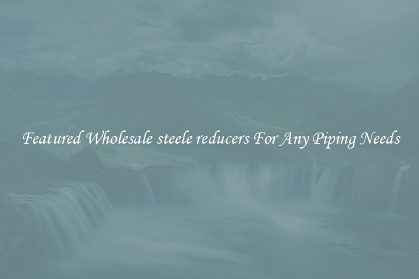 Featured Wholesale steele reducers For Any Piping Needs