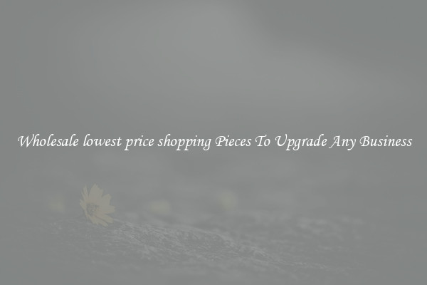 Wholesale lowest price shopping Pieces To Upgrade Any Business