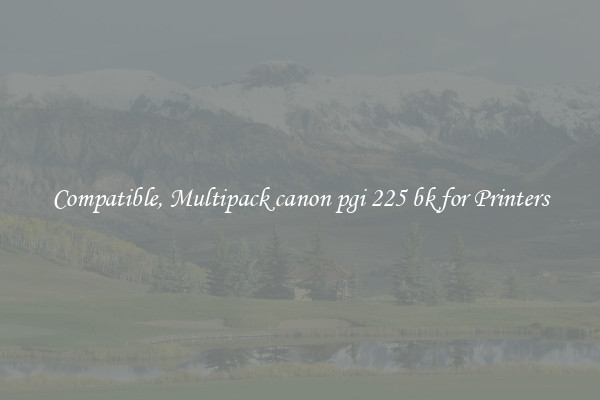 Compatible, Multipack canon pgi 225 bk for Printers