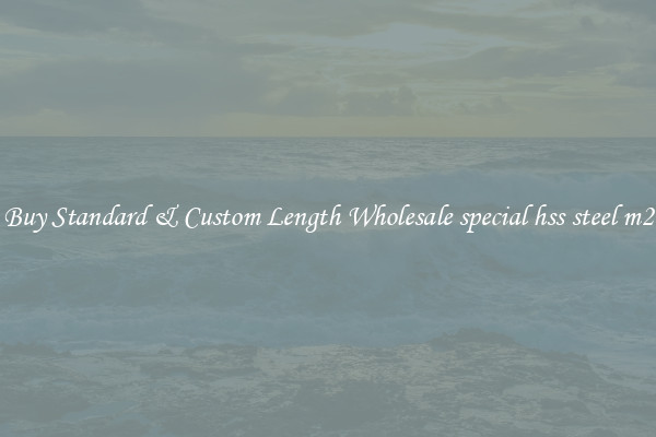 Buy Standard & Custom Length Wholesale special hss steel m2